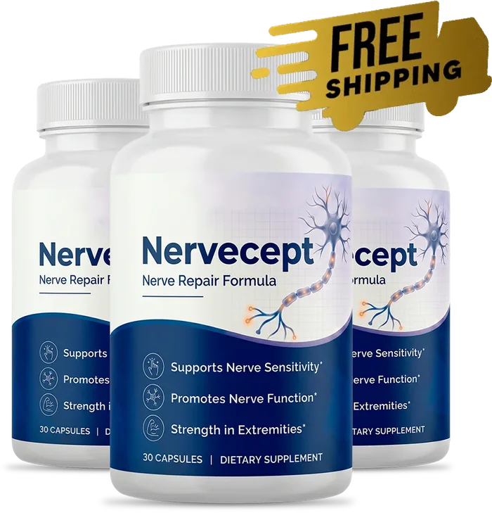 Nervecept 3 bottles